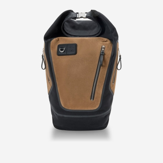 Loewe Canvas And Suede Flex Roll-Top Backpack