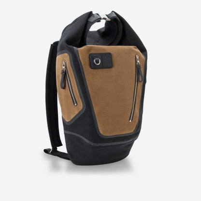Loewe Canvas And Suede Flex Roll-Top Backpack