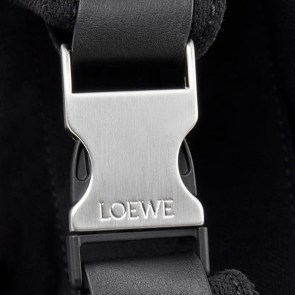 Loewe Canvas And Suede Flex Roll-Top Backpack