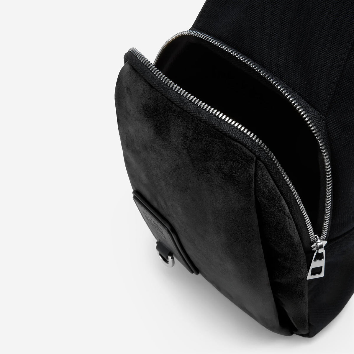 Loewe Canvas And Suede Flex Sling Bag