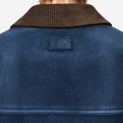 Loewe Suede Goat Skin Trucker Jacket