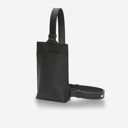 Loewe Essential Vertical T Pocket Grained Calfskin Bag