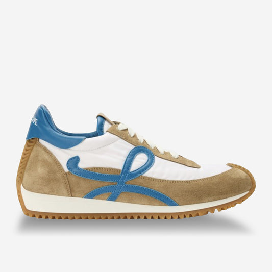 Loewe Nylon And Suede Flow Runner 2.0 Sneaker
