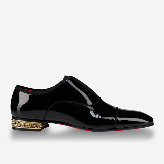 Christian Louboutin Alpha Male Rocks Patent Calf Leather Shoe
