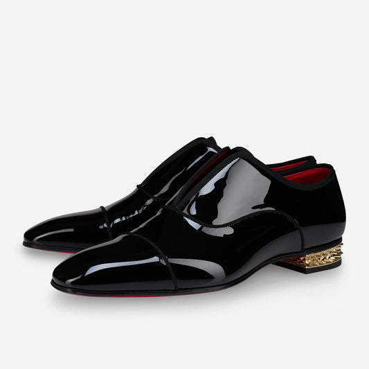 Christian Louboutin Alpha Male Rocks Patent Calf Leather Shoe