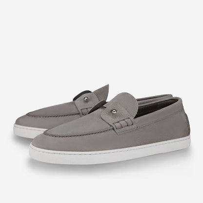 Christian Louboutin Phantom Grey Chambeliboat Boat Shoe