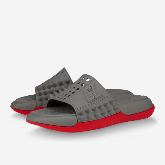 Christian Louboutin Take It Easy Flat Rubber Slider