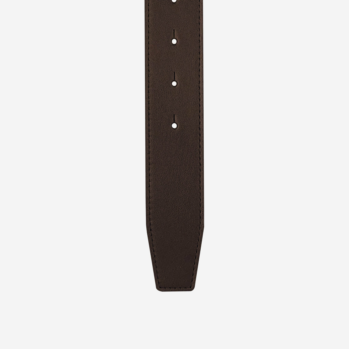 Christian Louboutin CL Logo Reversible Black And Cafe 35mm Belt