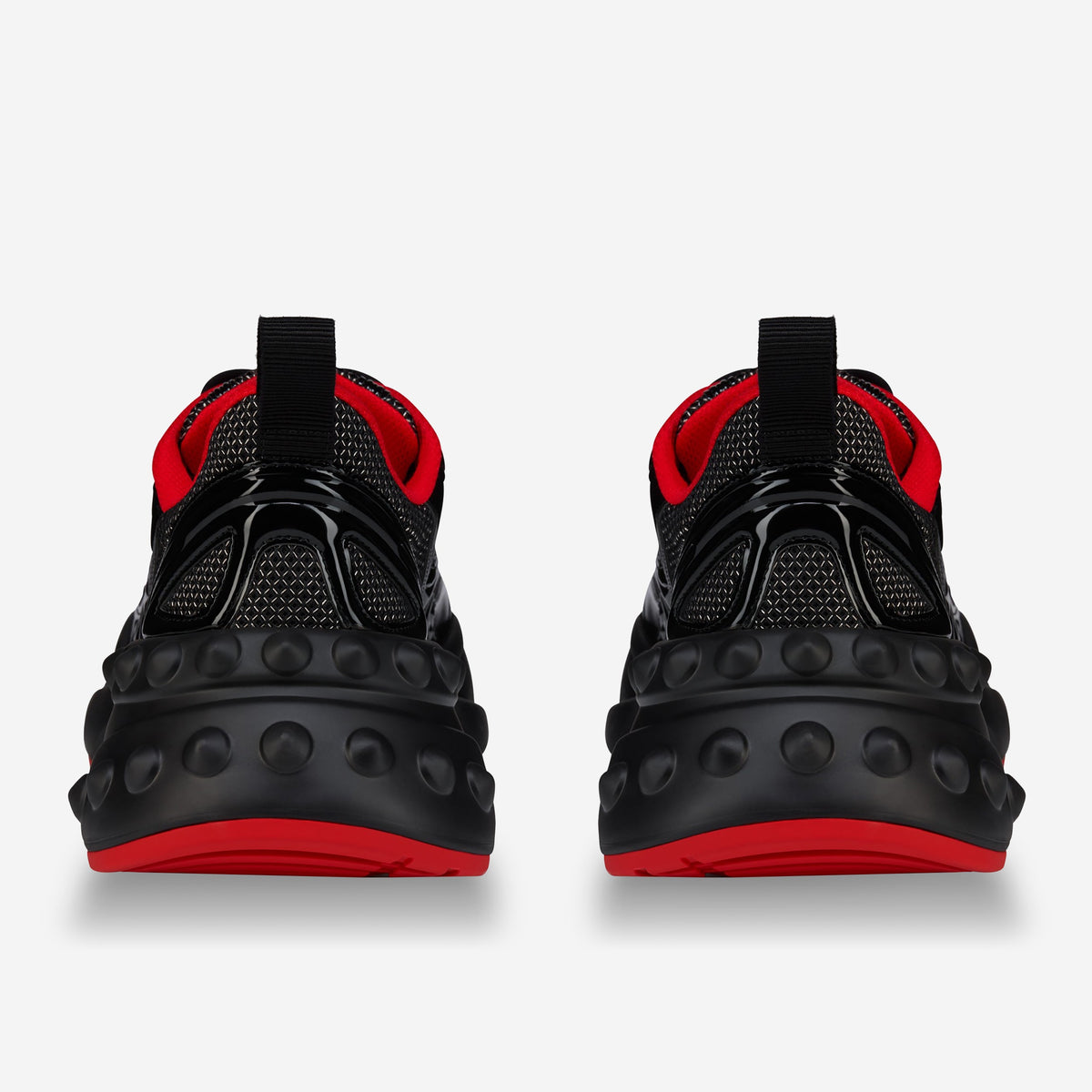 Christian Louboutin So Flo Laminated Calf Leather Sneaker