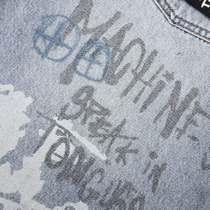 Maxx Short - Rogue Blue Graffiti