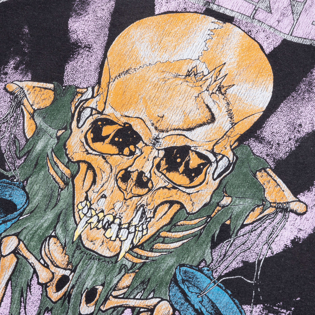 Metallica Justice S/S T-Shirt - Stained Black