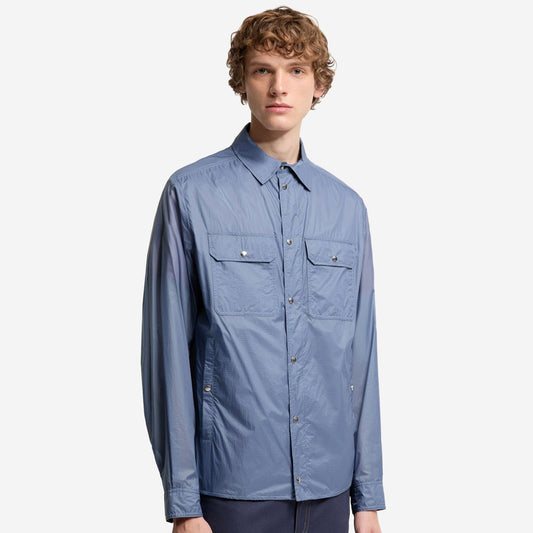 Moncler Logo Patch Long Sleeve Shirt