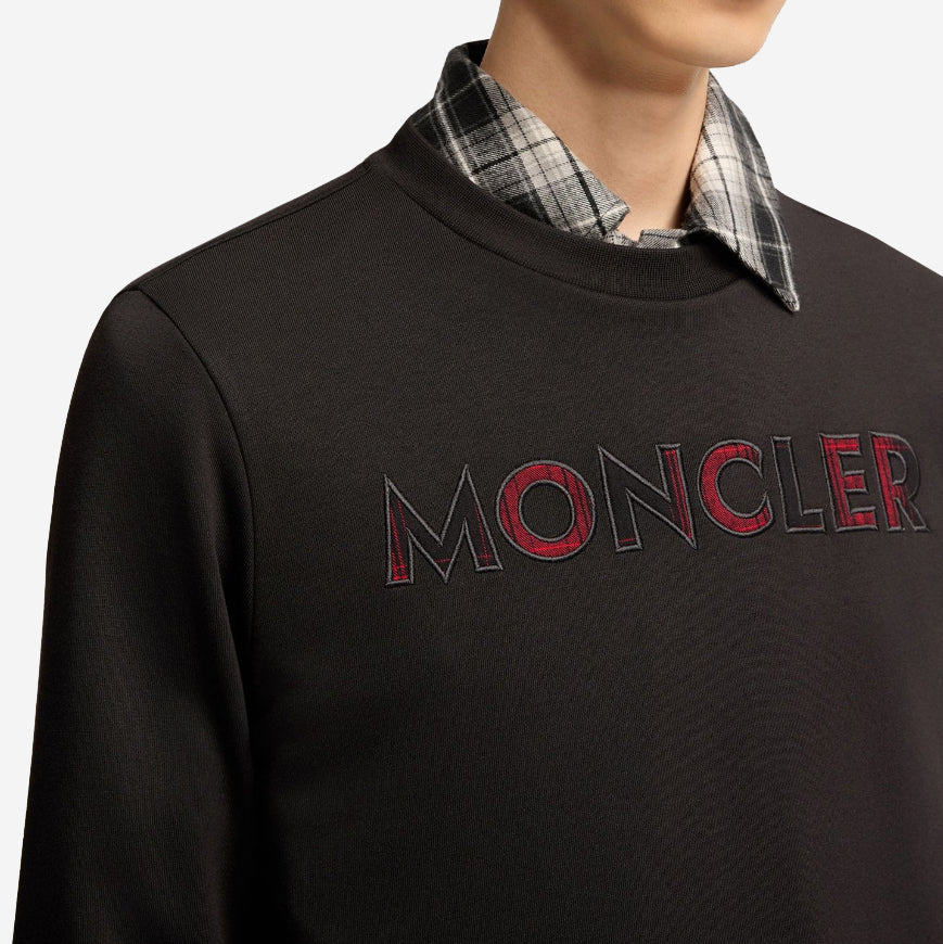 Moncler Logo Cotton Blend Sweatshirt