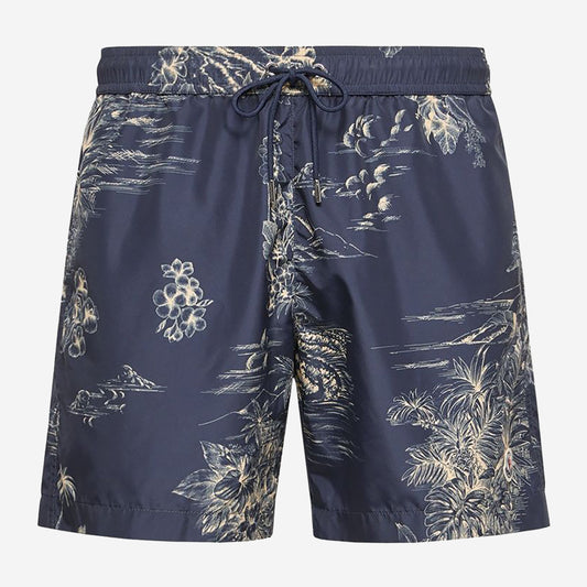 Moncler Floral Print Swim Shorts