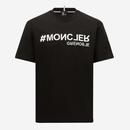 Moncler Grenoble Mirrored Logo T-Shirt