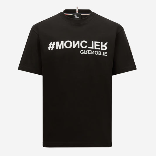 Moncler Grenoble Mirrored Logo T-Shirt
