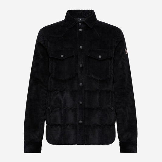 Moncler Grenoble Gelt Corduroy Down Shirt Jacket