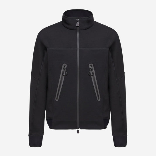 Moncler Grenoble Logo Zip-Up Sweatshirt