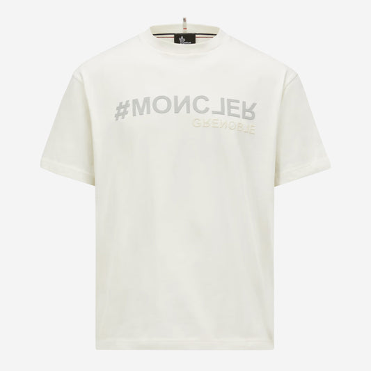 Moncler Grenoble Mirrored Logo T-Shirt