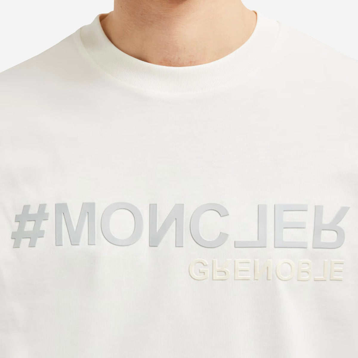 Moncler Grenoble Mirrored Logo T-Shirt
