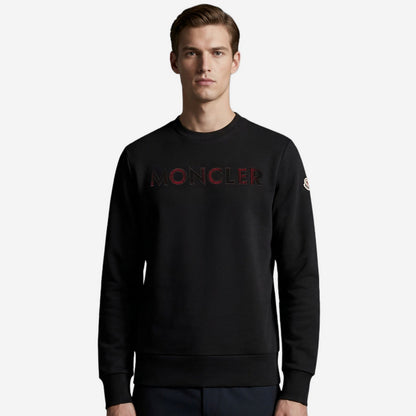 Moncler Logo Cotton Blend Sweatshirt