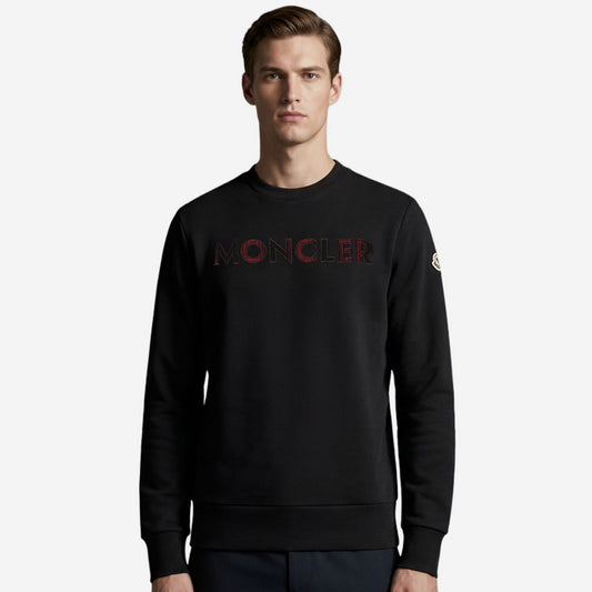 Moncler Logo Cotton Blend Sweatshirt