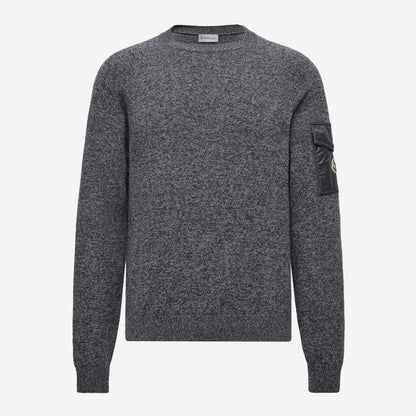 Moncler Mouliné Wool & Cashmere Knitwear