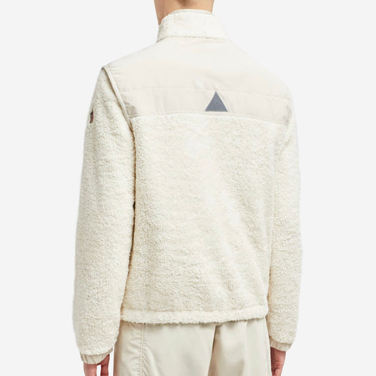 Moncler Grenoble Padded Teddy Zip-Up Jacket