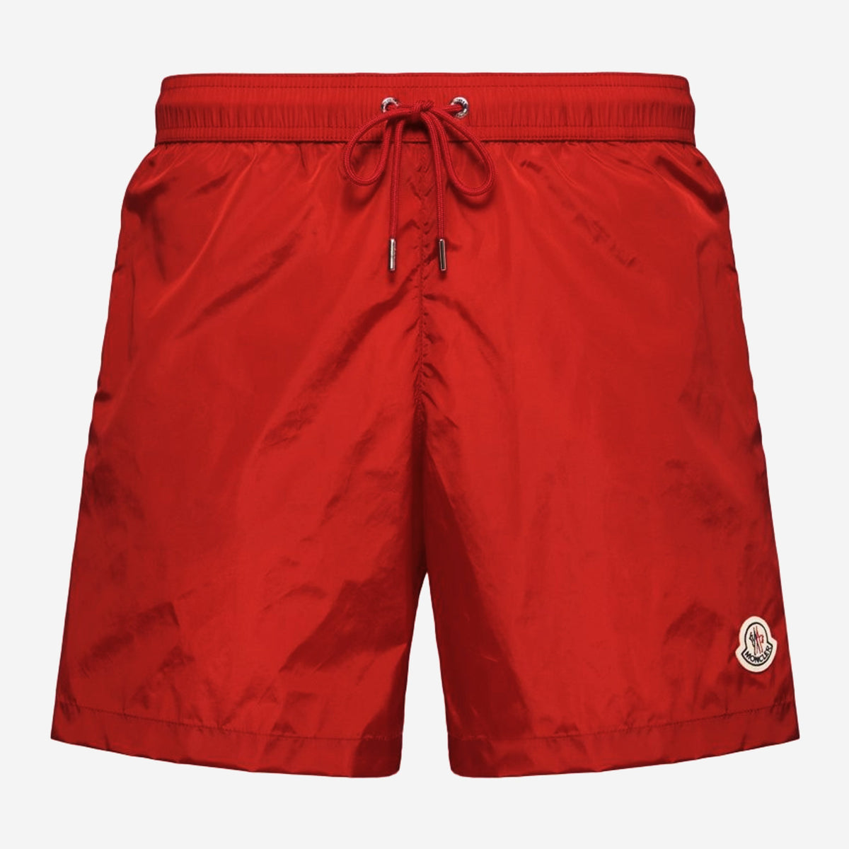Moncler Zip Pocket Logo Patch Swim Shorts