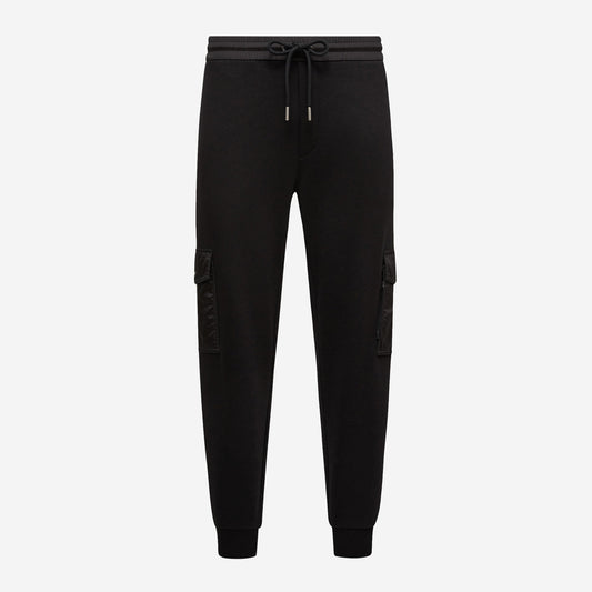 Moncler Cotton Blend Nylon Pocket Track Pants