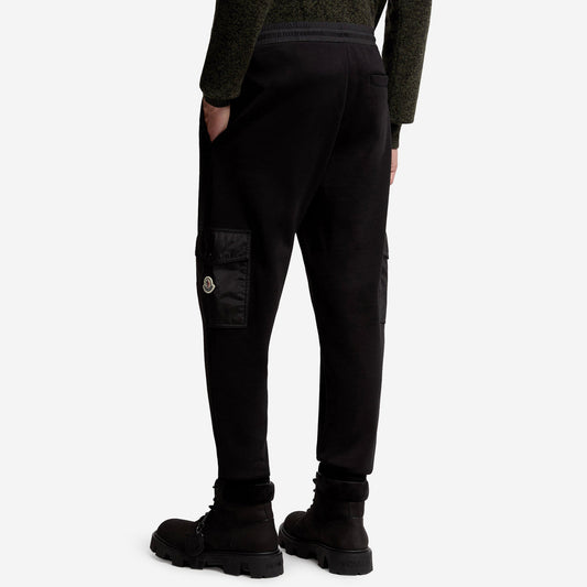 Moncler Cotton Blend Nylon Pocket Track Pants