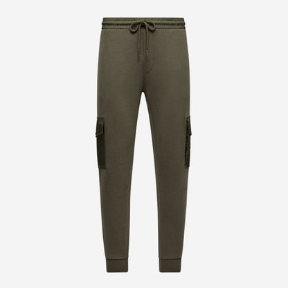 Moncler Cotton Blend Nylon Pocket Track Pants
