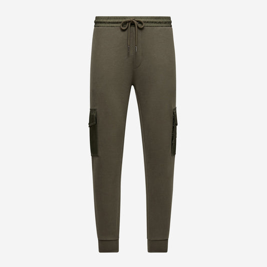 Moncler Cotton Blend Nylon Pocket Track Pants