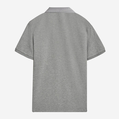 Moncler Tricolor-Trimmed Cotton Piquet Polo Shirt