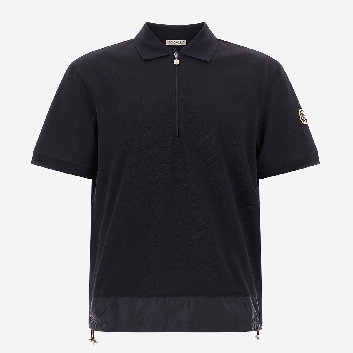 Moncler Quater-Zip Polo Shirt