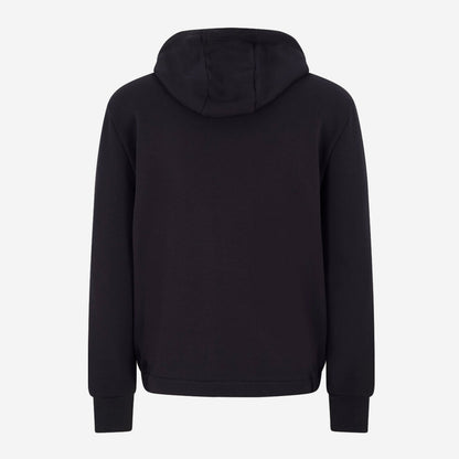 Moncler Embroidered Zip Up Hooded Jacket