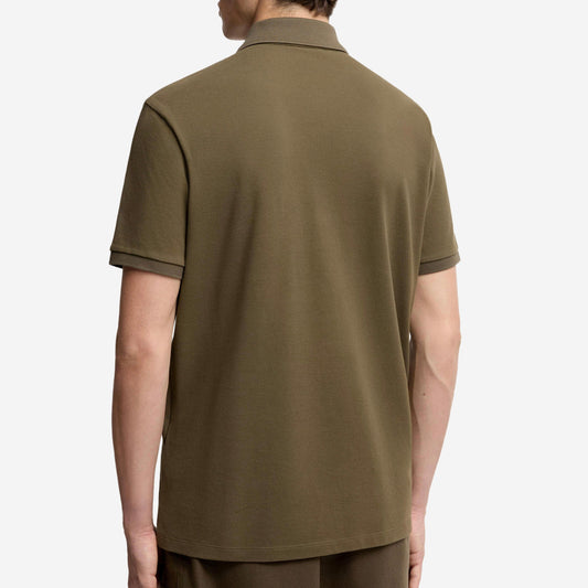 Moncler Cotton Piquet Pocket Polo Shirt