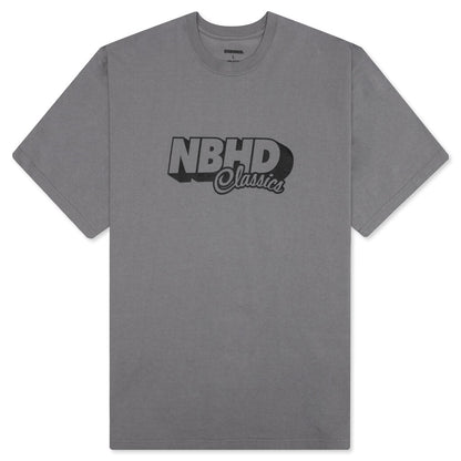 NH-8 S/S Tee - Grey