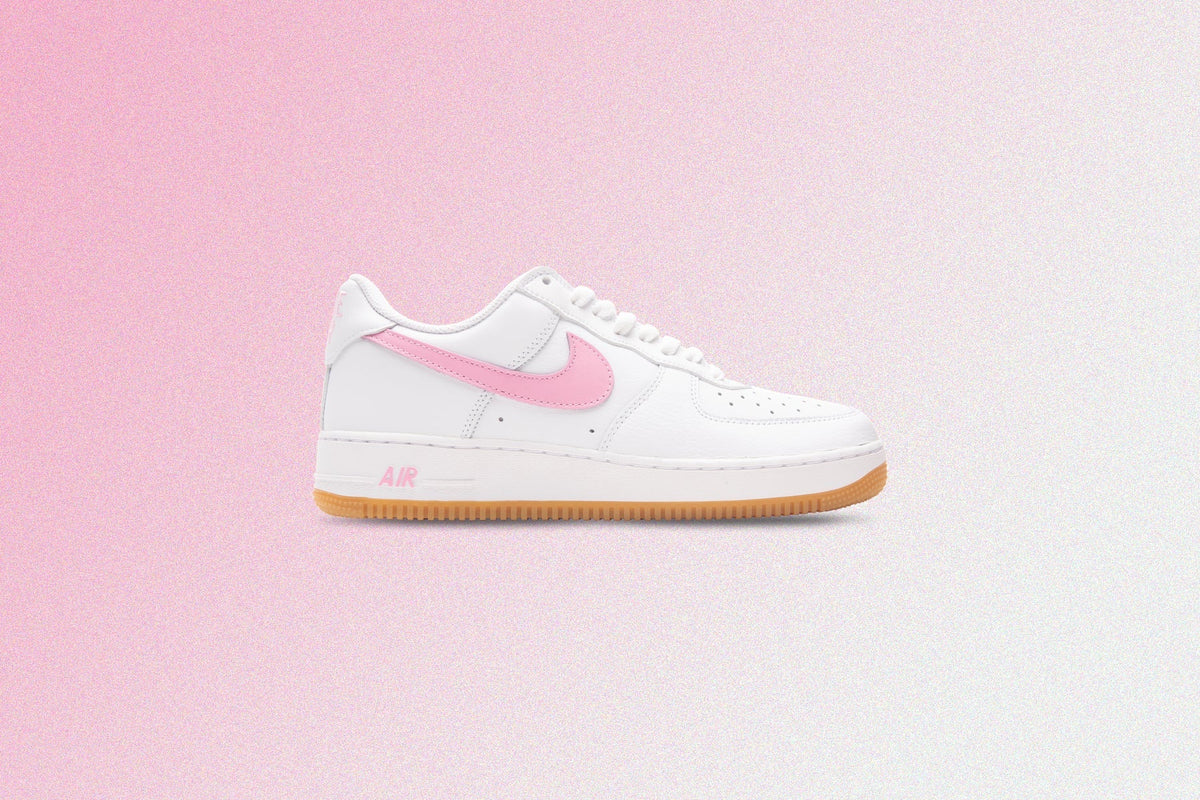 Air Force 1 Low Retro - White/Pink/Gum Yellow
