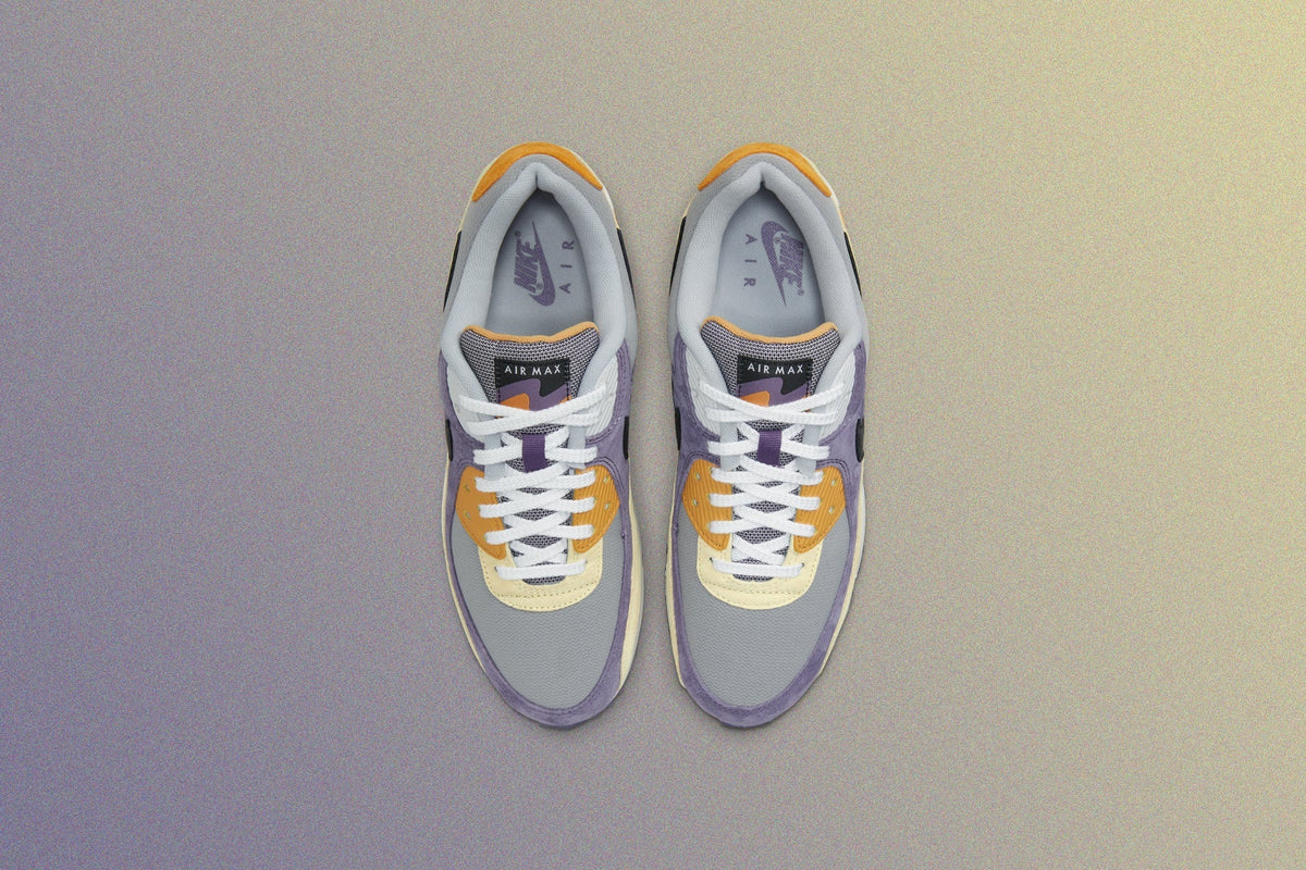 Air Max 90 - Court Purple/Black/Lemon Drop/Wolf Grey