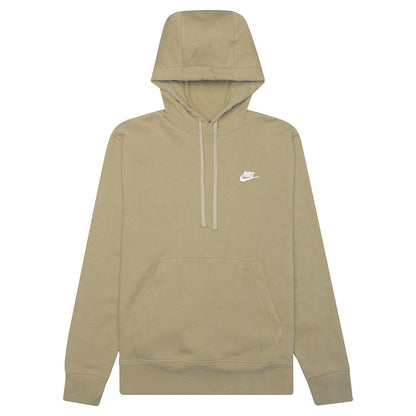 Sportswear Club Fleece Pullover Hoodie - Limestone/White