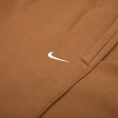 Women's Solo Swoosh Fleece Pants - Ale Brown/White