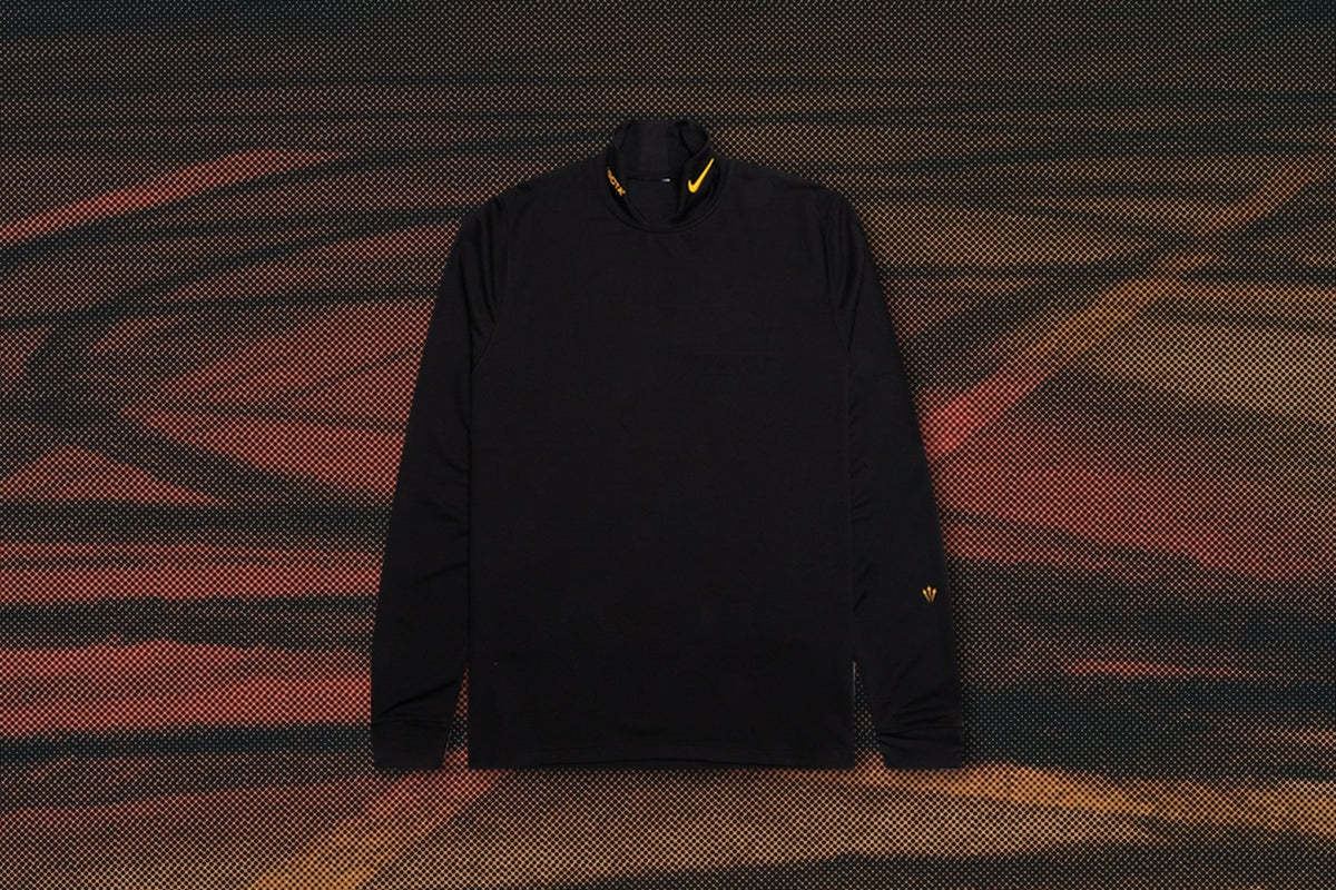 Nike x NOCTA NRG AU Mock Neck ESS - Black/Tour Yellow
