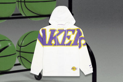 Nike x Ambush Los Angeles Lakers Women's Hooded Jacket - Summit White