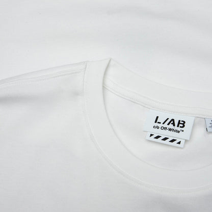 Off Active Duct Tape Long-Sleeved Tee - White