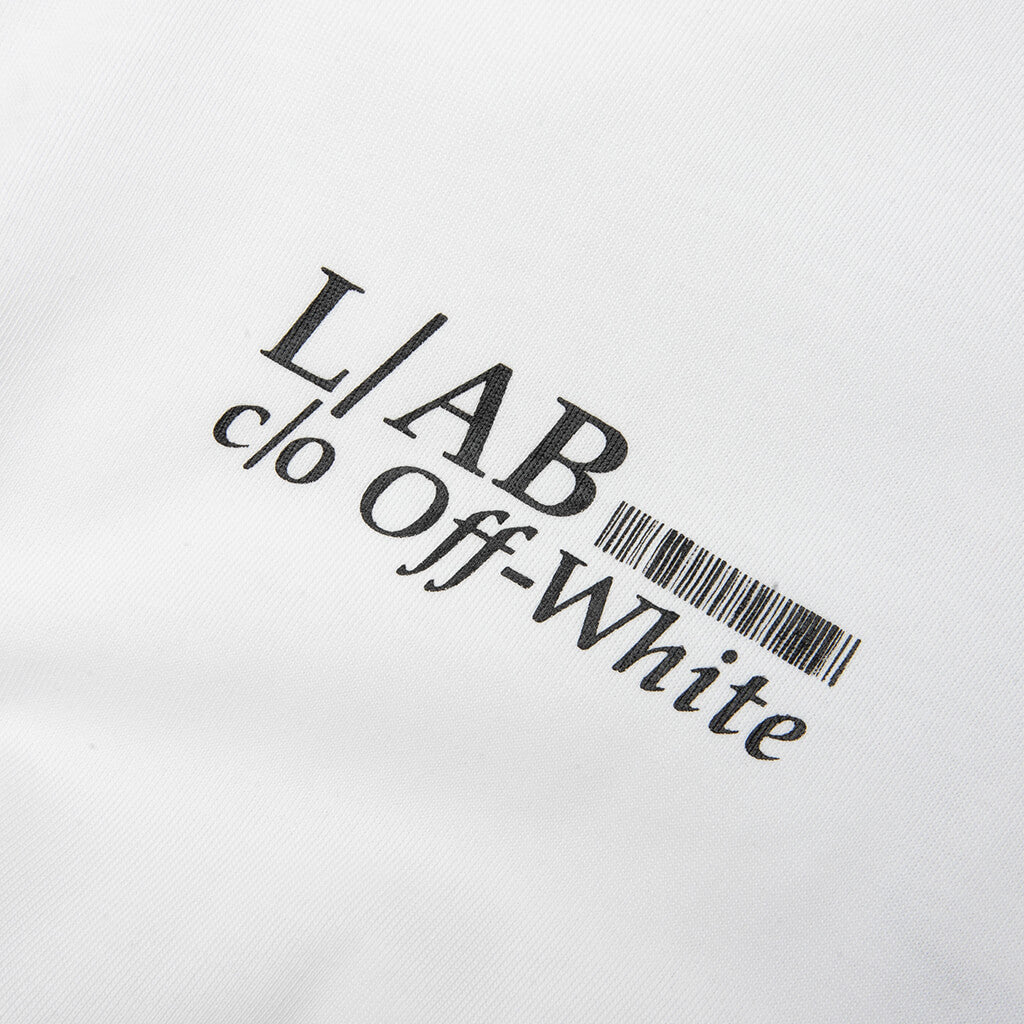 Off Active Duct Tape Long-Sleeved Tee - White