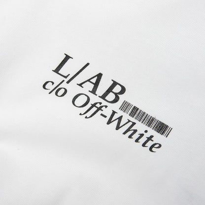 Off Active Duct Tape Long-Sleeved Tee - White
