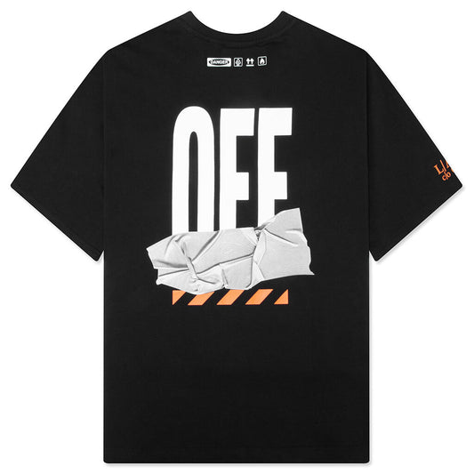 Off Active Duct Tape T-Shirt - Black