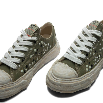 Peterson 23 Low OG Sole Embellished Canvas - Green