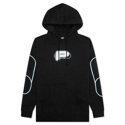 Pixel P Hoodie - Black